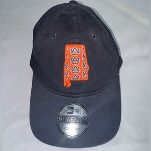 NWT New Auburn Tigers New Era 9Twenty Stamp Adjustable Buckle Back‎ Hat Cap